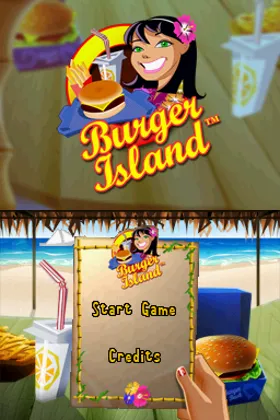 Burger Island (USA) screen shot title